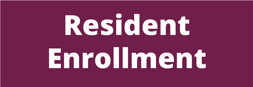 resident enrollment button 